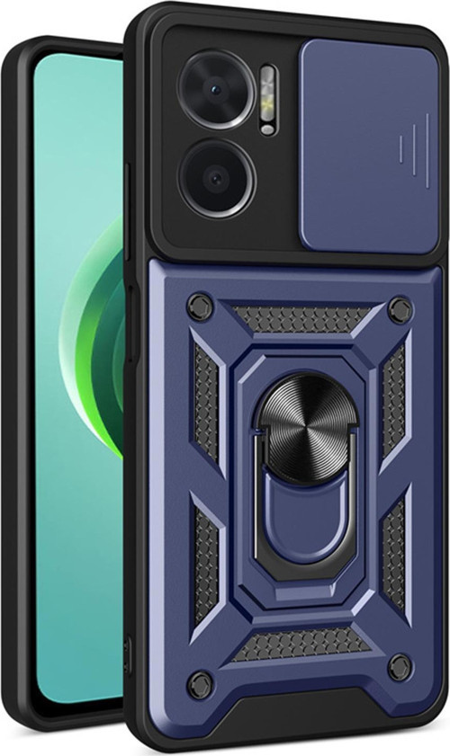 Xiaomi Redmi Note 11E Kılıf Impact Resistant Lacivert