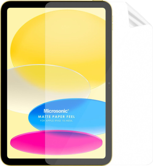Apple iPad 10.Nesil 10.9`` (A2696-A2757-A2777) Paper Feel Kağıt Dokulu Mat Ekran Koruyucu