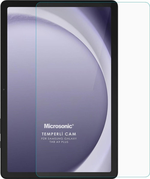 Samsung Galaxy Tab A9 Plus Tempered Glass Cam Ekran Koruyucu