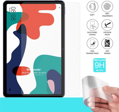 Huawei MatePad 10.4`` Matte Nano Glass Cam Ekran Koruyucu