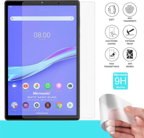Lenovo Tab M10 Plus TB-X606F 10.3" (ZA5T0215TR) Matte Nano Glass Cam Ekran Koruyucu