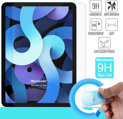 Apple iPad Air 4 (2020) Nano Glass Cam Ekran Koruyucu