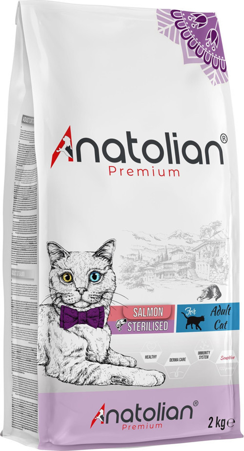 Somonlu Kısırlaştırılmış Kedi Maması 2 kg