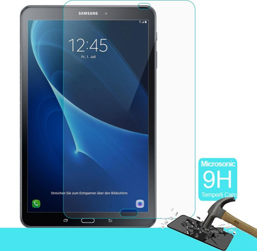 Samsung Galaxy Tab A 10.1'' P580 Temperli Cam Ekran koruyucu Kırılmaz film