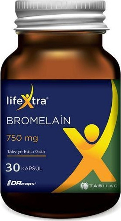 Lifextra Bromelain 750 Mg 30 Kapsül