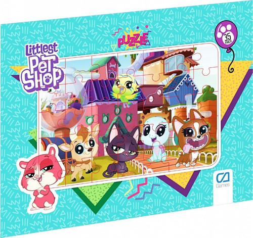 Littlest Pet Shop 35 Parça Frame Puzzle CA-5019