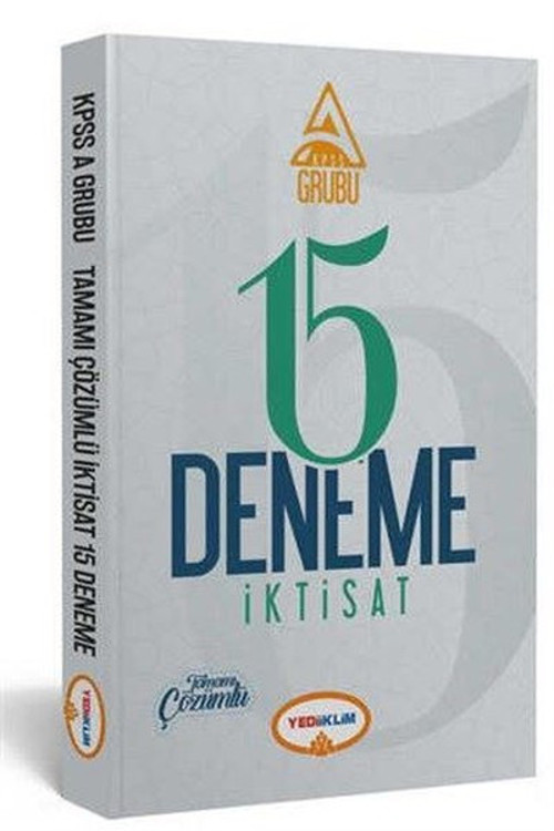 KPSS A Grubu İktisat 15 Deneme