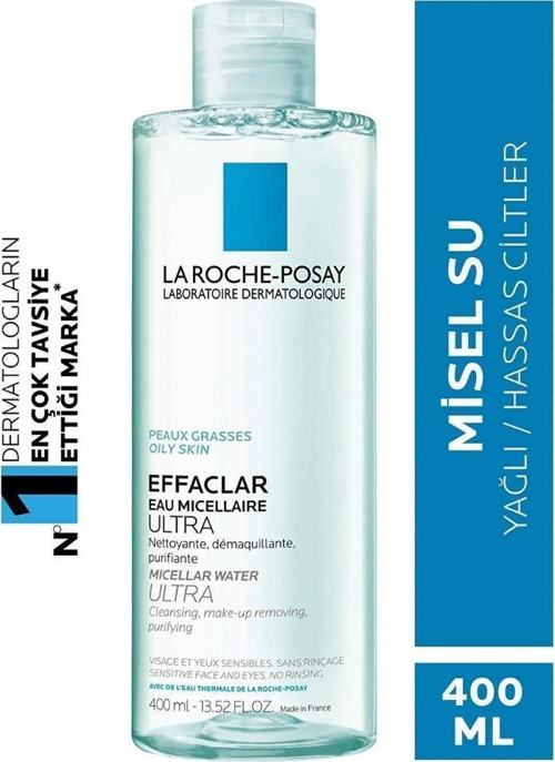 Effaclar Micellaire Water Ultra Yağlı Ciltler için Misel Su 400 ml