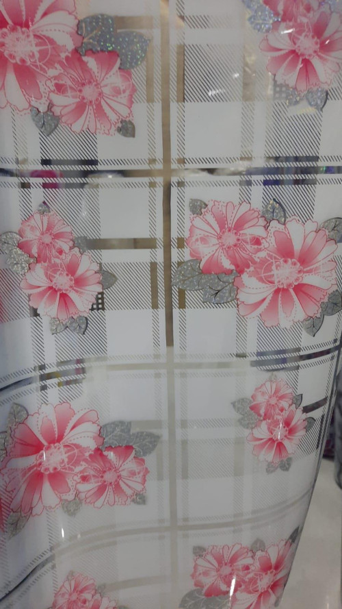 Kırmızı Papatya Desenli Masa Örtüsü 80 CM X 100 CM