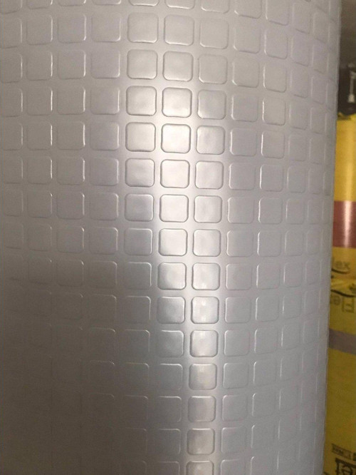 OTO ZEMİN KAPLAMA 2m X 5m GRİ DAMA DESEN pvc OTO YER DÖŞEMESİ