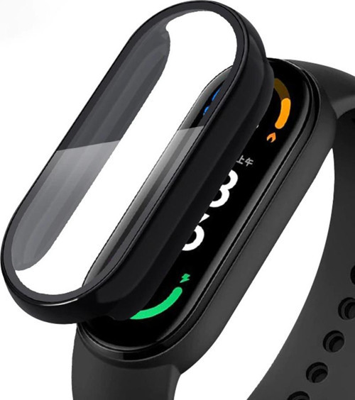 Xiaomi Mi Band 7 Kılıf Matte Premium Slim WatchBand Siyah