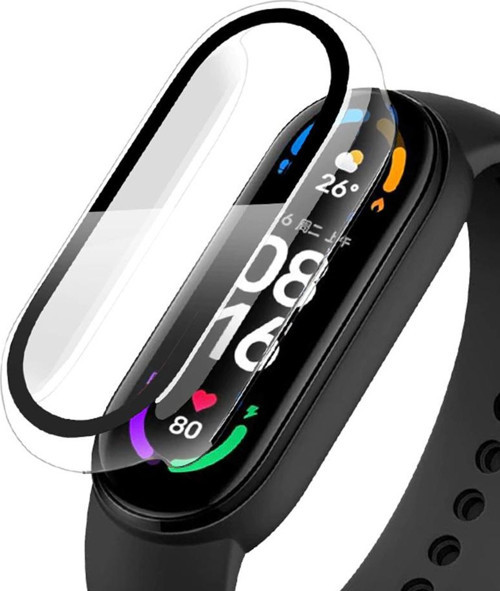 Xiaomi Mi Band 7 Kılıf Clear Premium Slim WatchBand Şeffaf