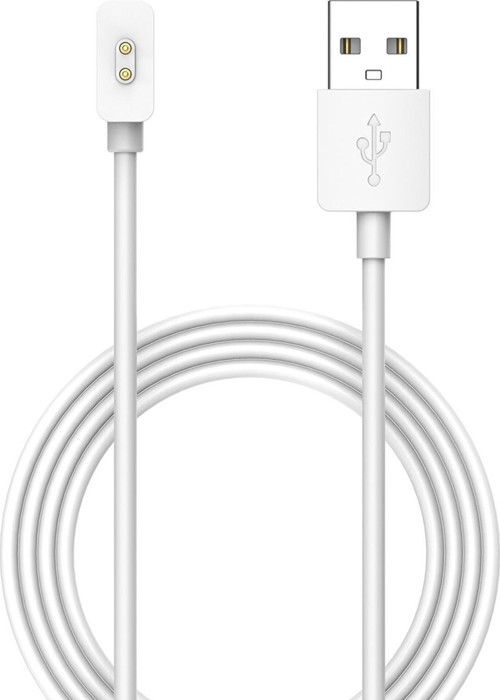 Xiaomi Mi Band 8 Manyetik USB Şarj Kablosu Beyaz