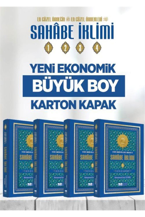 Sahabe Iklimi (En Güzel Örneğin En Güzel Örnekleri) 4 Cilt Karton Kapak