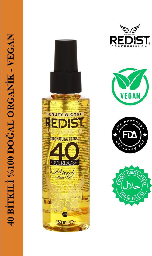 REDIST SAÇ BAKIM YAĞI 150ML 40 BİTKLİLİ