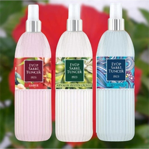 Tuncer Amber + Ayvalık Zeytin Çiçeği + Okyanus 150 ml 3'lü Set