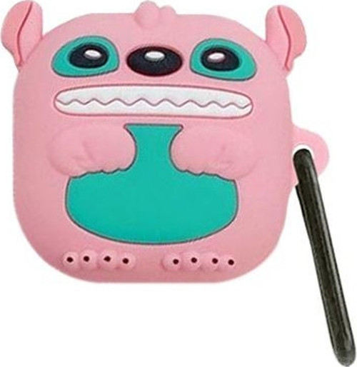 Samsung Galaxy Buds FE Kılıf Cartoon Figürlü Silikon Crtn-Fgr-Stch-Pmb