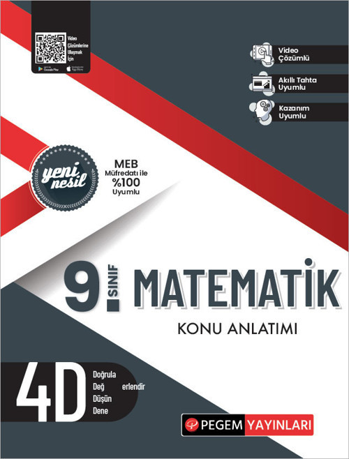 Pegem 9.Sınıf Matematik Konu Anlatımı