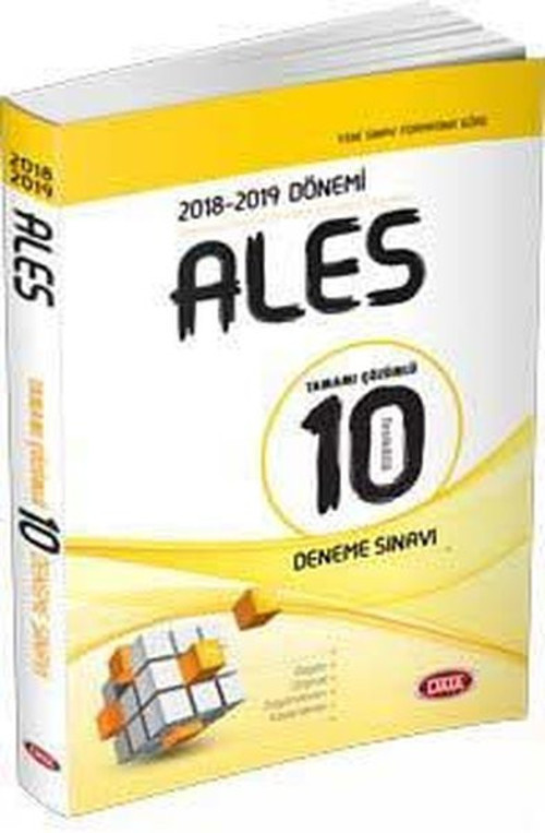 Data ALES Çözümlü 10 Deneme Sınavı