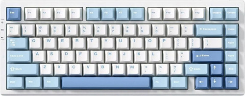 G75 Pro Blue %75 Cabbage Tofu Switch Hotswap Rgb Kablosuz İngilizce Mekanik Gaming Klavye (G75-4A)
