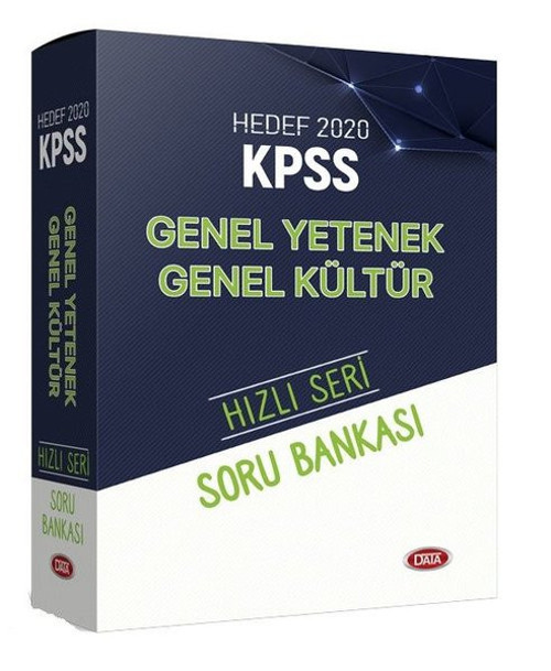 Hedef 2020 KPSS Hızlı Seri Genel Yetenek Genel Kültür Soru Bankası