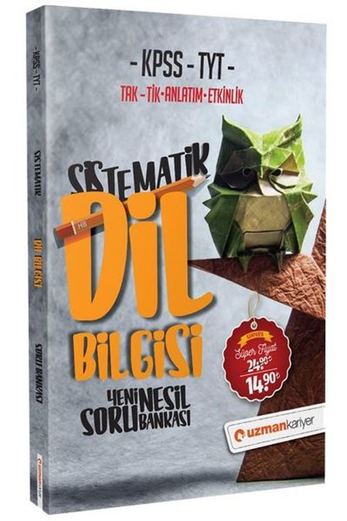 Uzman Kariyer 2020 KPSS Sistematik Dil Bilgisi Yeni Nesil Soru Bankası