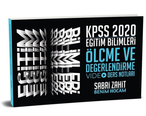 Benim Hocam 2020 KPSS Eğitim Bilimleri Ölçme ve Değerlendirme Video Ders Notları
