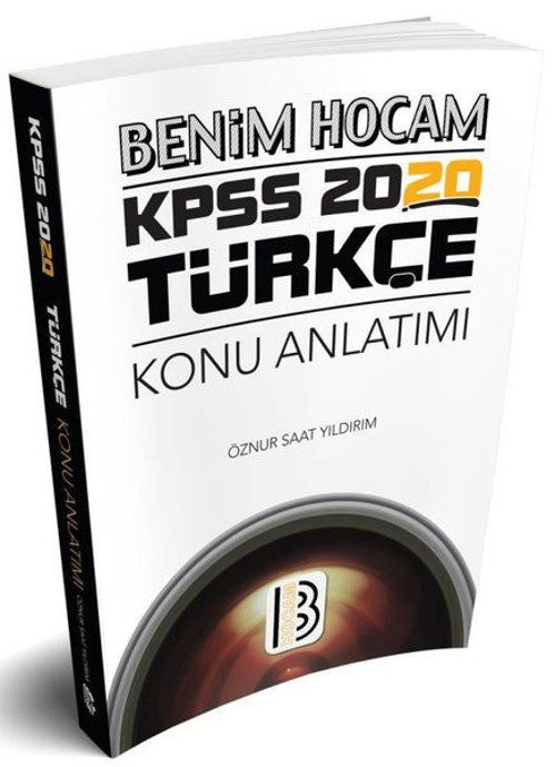 Benim Hocam 2020 KPSS Türkçe Konu Anlatımı