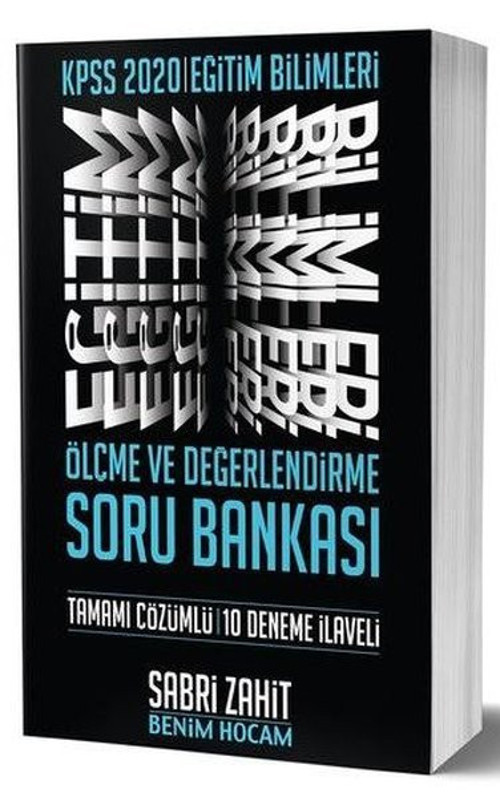 Benim Hocam 2020 KPSS Eğitim Bilimleri Ölçme ve Değerlendirme Soru Bankası