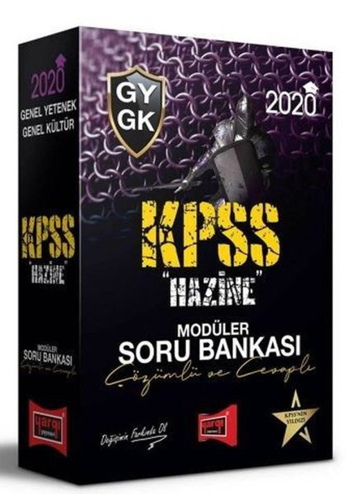 Yargı 2020 KPSS Genel Yetenek Genel Kültür HAZİNE Çözümlü ve Cevaplı Modüler Soru Bankası Seti