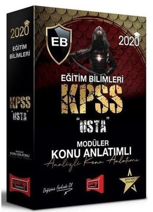 Yargı 2020 KPSS Eğitim Bilimleri USTA Konu Anlatımlı Modüler Set
