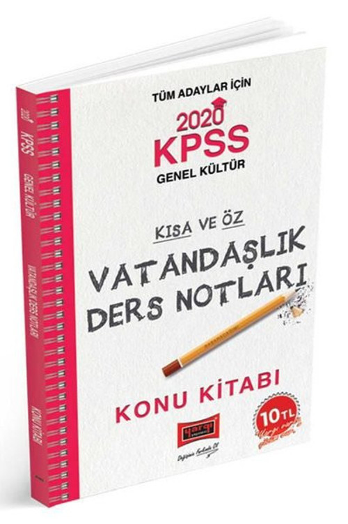 Yargı 2020 KPSS Vatandaşlık Kısa ve Öz Ders Notları