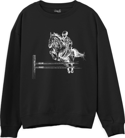 Cowboy Sweatshirt-Siyah