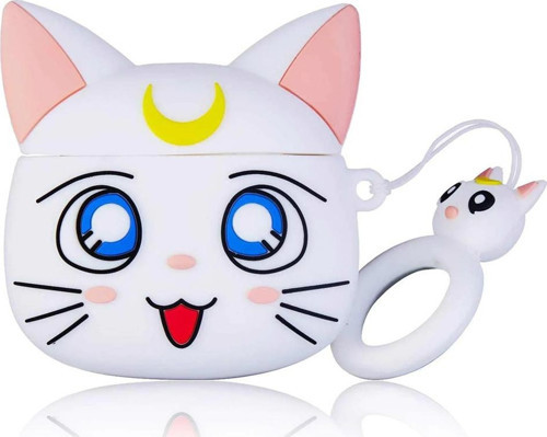 AirPods 1. Nesil / 2. Nesil Kılıf Cartoon Figürlü Silikon Crtn-Fgr-Slr-Mn-Artms