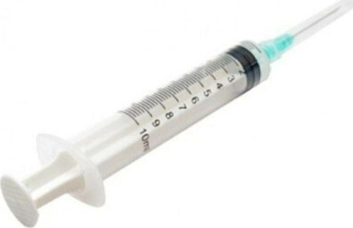 10 cc Enketör, yeşil iğneli, steril enjektör 0.80 X 38 mm (21g X 1 1/2") 1 Kutu (150 Adet)