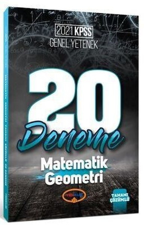 2021 Kpss Genel Yetenek Matematik - Geometri Tamamı Çözümlü 20 Deneme