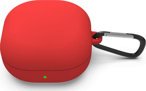 Samsung Galaxy Buds Pro Mat Silikon Kılıf Kırmızı