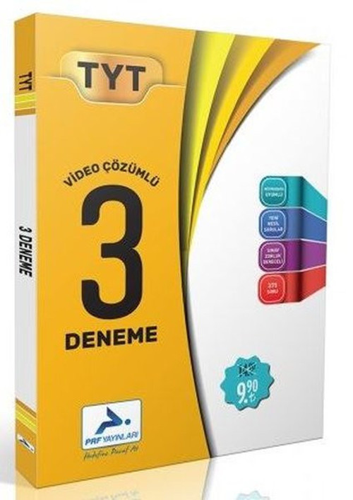 TYT Video Çözümlü 3 Fasikül Deneme