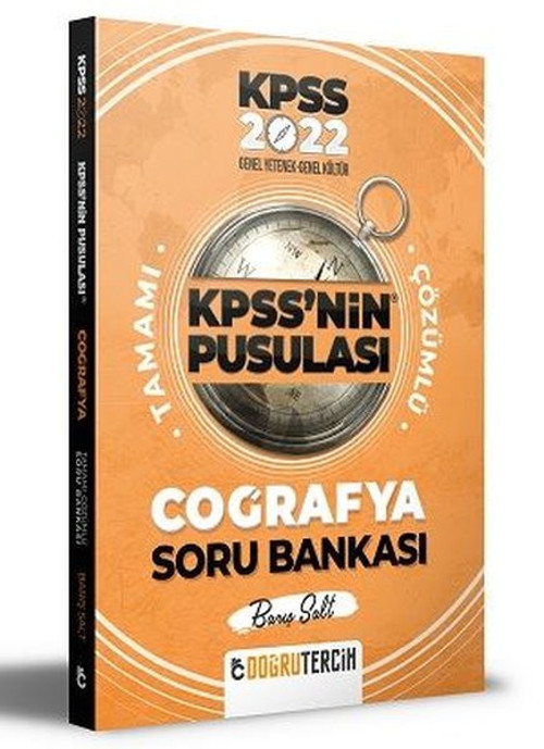2022 KPSS'nin Pusulası Coğrafya Soru Bankası