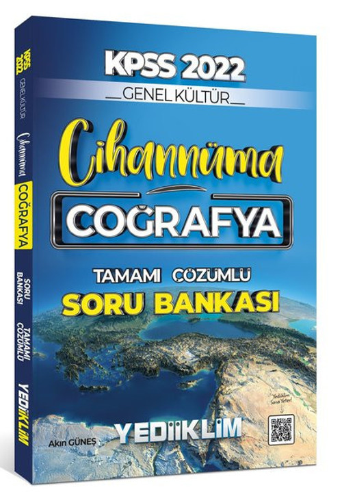 2022 KPSS Cihannüma Genel Kültür Coğrafya Tamamı Çözümlü Soru Bankası