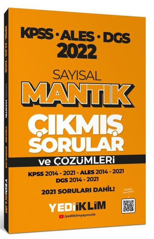 2022 KPSS - ALES - DGS Sayısal Mantık Tamamı Çözümlü Çıkmış Sorular