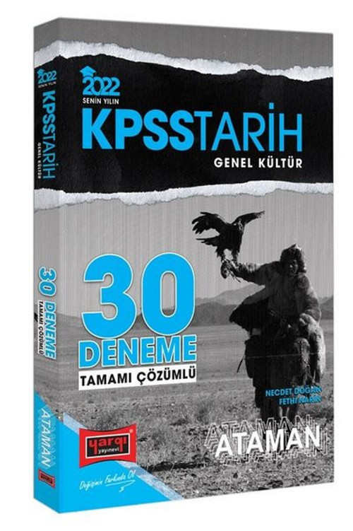 2022 KPSS Genel Kültür Tarih Ataman Tamamı Çözümlü 30 Deneme