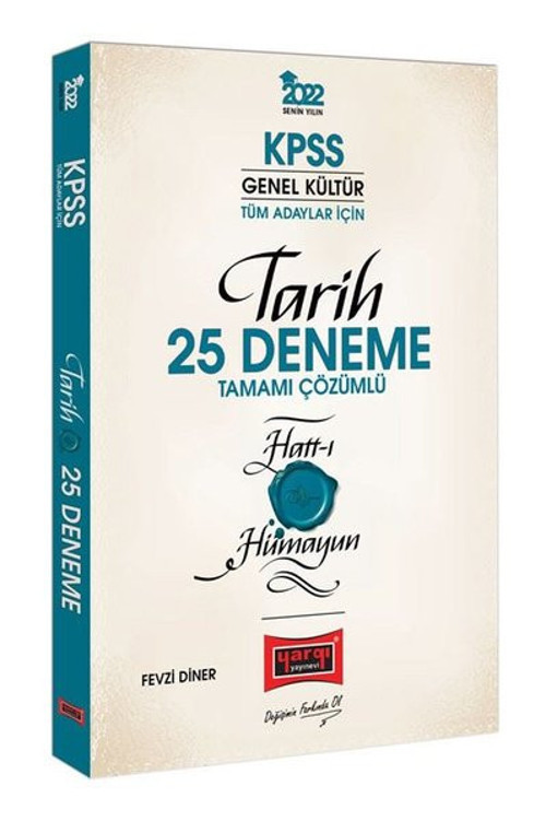 2022 KPSS Genel Kültür Hatt-ı Hümayun Tarih Tamamı Çözümlü 25 Deneme