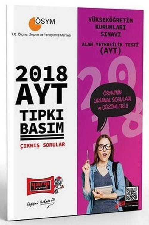 2018 AYT Tıpkı Basım Çıkmış Sorular