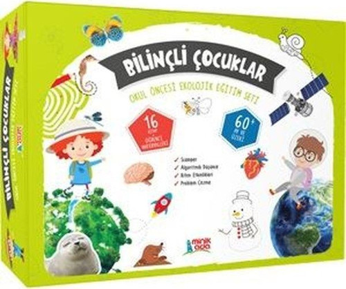 Bilinçli Çocuklar Okul Öncesi Ekolojik Eğitim Seti - 14 Kitap