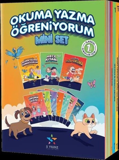 1.Sınıf Okuma Yazma Öğreniyorum Mini Set