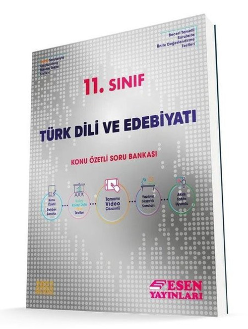 11.Sınıf Türk Dili ve Edebiyatı Konu Özetli Soru Bankası
