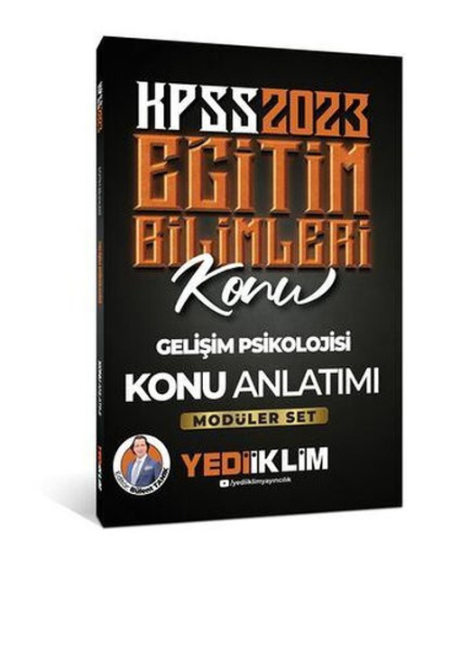 2023 KPSS Eğitim Bilimleri Gelişim Psikolojisi Konu Anlatımı - Modüler Set İçerisindeki