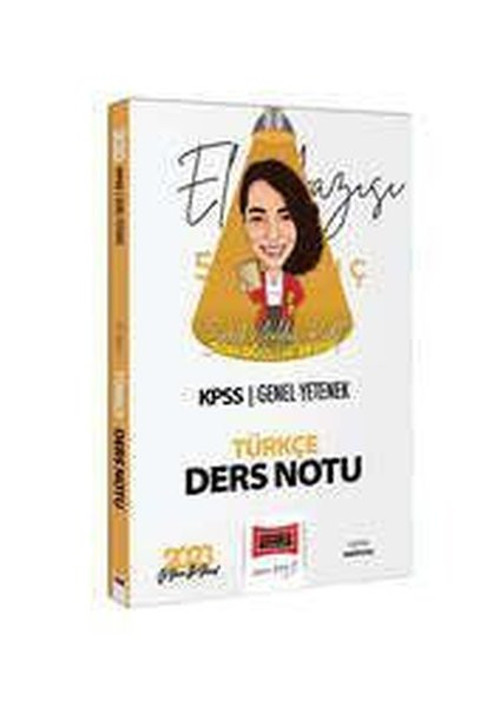 2023 KPSS Genel Yetenek Son Düzlük El Yazısı İle Türkçe Ders Notu