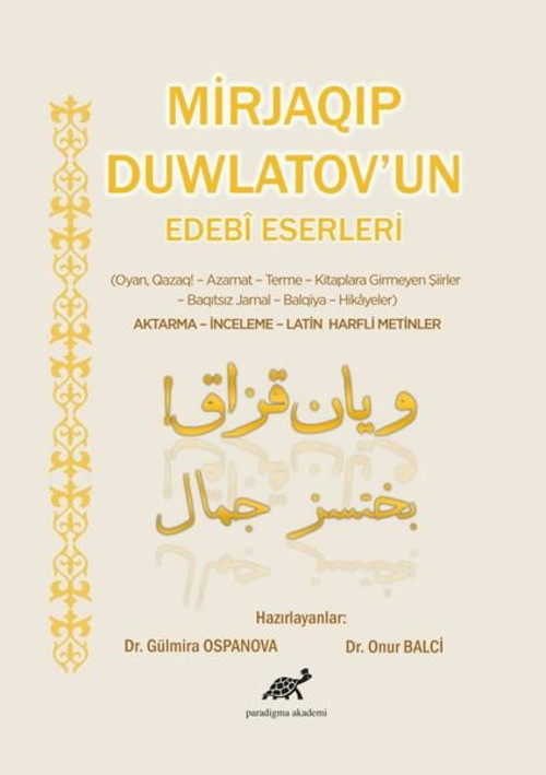 Mirjaqıp Duwlatov'un Edebi Eserleri